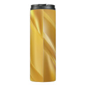 Bouteilles Isothermes Lignes diagonales de gradient or (Dos)