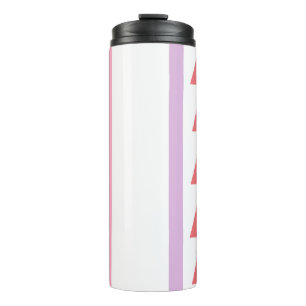 Bouteilles Isothermes Lignes et triangles motif