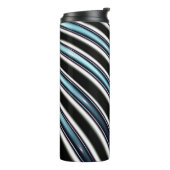 Bouteilles Isothermes Lignes incurvées étroitement d'une fractale (Tourné sur la gauche)