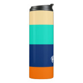 Bouteilles Isothermes Lignes multicolores à motif (Tourné sur la gauche)