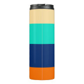 Bouteilles Isothermes Lignes multicolores à motif (Dos)