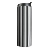 Bouteilles Isothermes Lignes noires et blanches (Tourné sur la gauche)