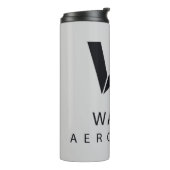 Bouteilles Isothermes Ligue de Justice | Logo Wayne Aerospace (Tourné sur la gauche)