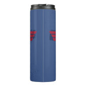 Bouteilles Isothermes Ligue de Justice | Symbole de femme Wonder brossé (Dos)