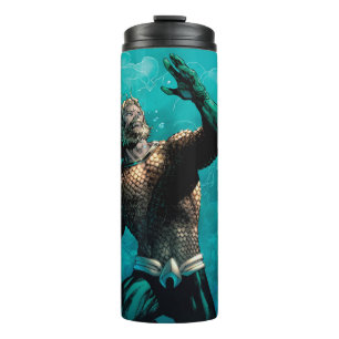 Bouteilles Isothermes Ligue Justice #10 Aquaman Noyé Variant de Terre