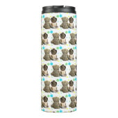 Bouteilles Isothermes Lil Cowboy et Ours Pays et Western Thème (Dos)