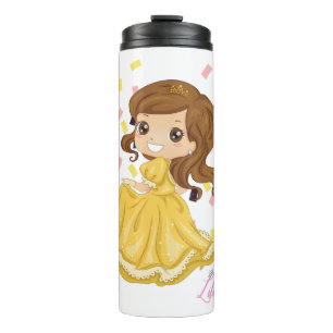 Bouteilles Isothermes Lilibet Nommée Golden Princess Girl Gifts