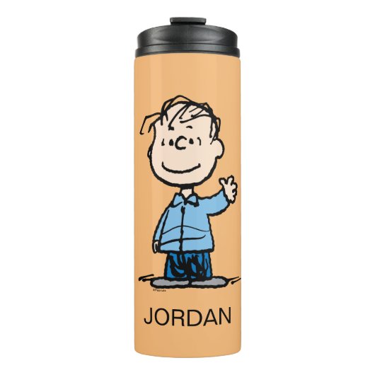 Bouteilles Isothermes Linus Waving | Ajouter Votre Nom (Devant)