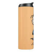 Bouteilles Isothermes Linus Waving | Ajouter Votre Nom (Tourné sur la gauche)