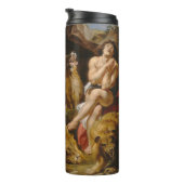 Bouteilles Isothermes Lions Den nom personnalisé tumbler (Tourné sur la droite)