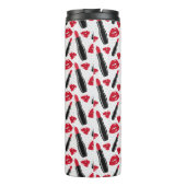Bouteilles Isothermes Lipstick Et Lips Polka Dot Motif (Dos)