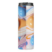 Bouteilles Isothermes Liquide coloré avec bulles (Dos)