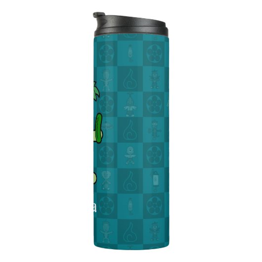 Bouteilles Isothermes Little Kappa Checkerboard Yokai (Tourné sur la droite)