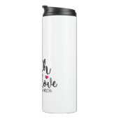 Bouteilles Isothermes Live Laugh Love (Tourné sur la droite)