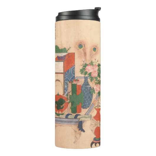 Bouteilles Isothermes Livres et objets d'un universitaire coréen (Tourné sur la gauche)