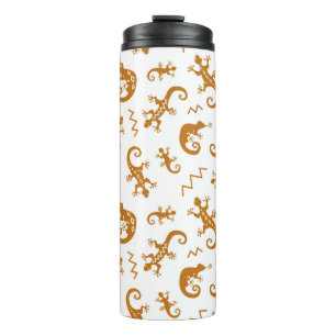 Bouteilles Isothermes Lizards et caméléons motif sans soudure