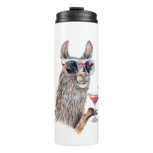 Bouteilles Isothermes Llama de vacances (Devant)
