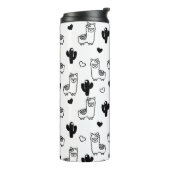 Bouteilles Isothermes Llamas et cactus Tumbler, Paruline isolée (Tourné sur la gauche)