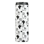 Bouteilles Isothermes Llamas et cactus Tumbler, Paruline isolée (Dos)