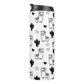 Bouteilles Isothermes Llamas et cactus Tumbler, Paruline isolée (Tourné sur la droite)