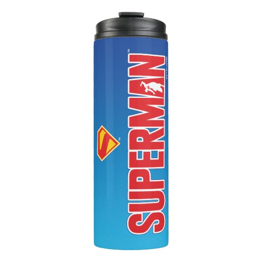 Bouteilles Isothermes Logo classique Superman Bold (Devant)