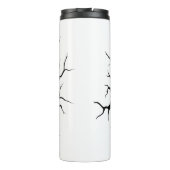 Bouteilles Isothermes Logo De Baseball, Nom Personnalisé Du Baseball, Ca (Dos)