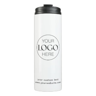 Bouteilles Isothermes Logo d'entreprise minimaliste de marque