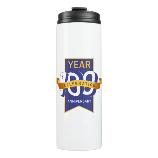 Bouteilles Isothermes logo du 100e anniversaire (Devant)