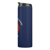 Bouteilles Isothermes Logo du service d'incendie personnalisé (Tourné sur la droite)