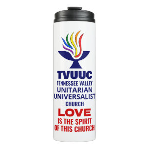 Bouteilles Isothermes Logo Symbole TVUC Chalice, l'amour est l'esprit