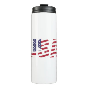 Bouteilles Isothermes Logo « Tout américain » patriotique USA