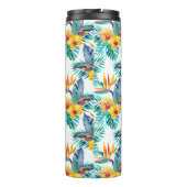 Bouteilles Isothermes L'oiseau du paradis et le motif | d'orchidée (Dos)