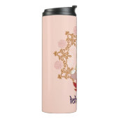 Bouteilles Isothermes Lola Bunny Yoga Lotus Pose (Tourné sur la gauche)