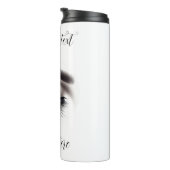Bouteilles Isothermes Longue Black Wispy Eyelashes Lash Extensions Beaut (Tourné sur la droite)