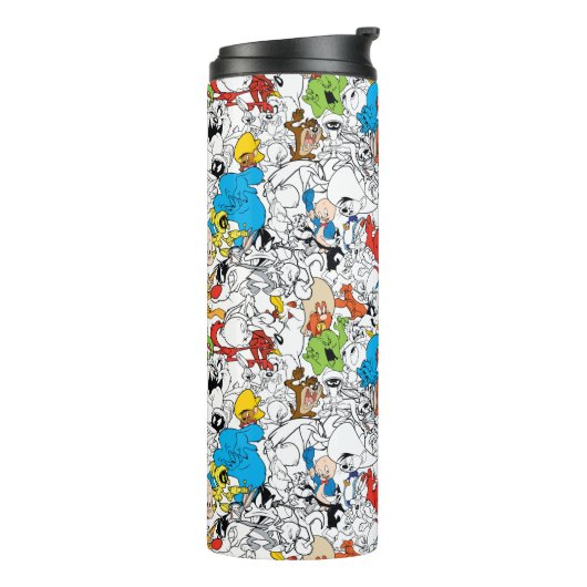 Bouteilles Isothermes LOONEY TUNES™ Color Pop Motif (Tourné sur la gauche)