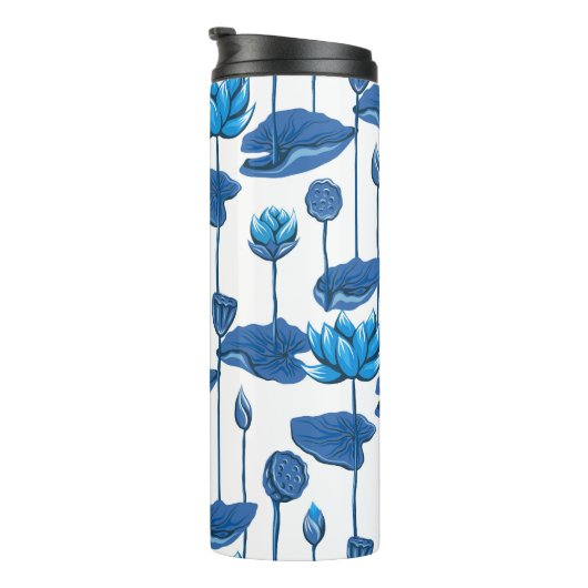 Bouteilles Isothermes lotus (Tourné sur la droite)