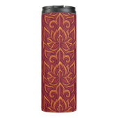 Bouteilles Isothermes Lotus Luxe Tapestry Motif - Le Lotus Blanc (Dos)