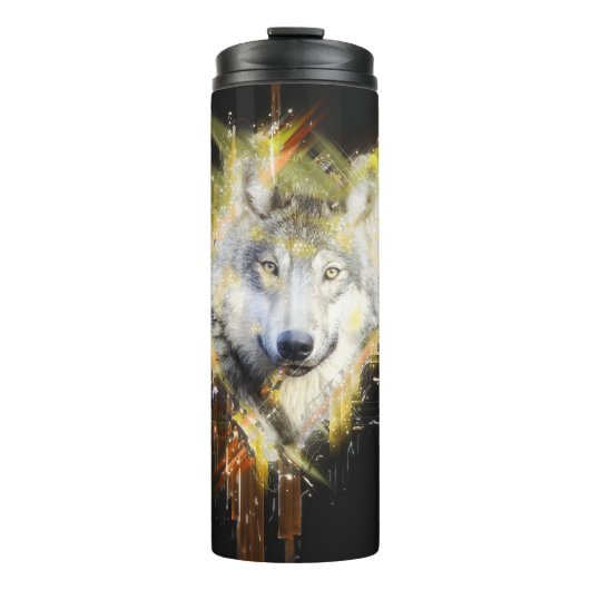 Bouteilles Isothermes Loup (Devant)