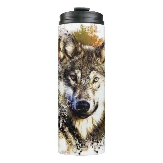 Bouteilles Isothermes Loup   (Devant)