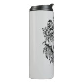 Bouteilles Isothermes Loup tribal indien (Tourné sur la gauche)