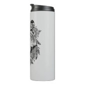 Bouteilles Isothermes Loup tribal indien (Tourné sur la droite)