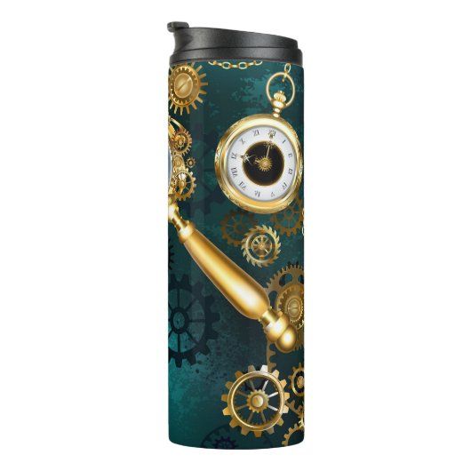 Bouteilles Isothermes Loupe en style Steampunk (Tourné sur la droite)