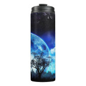 Bouteilles Isothermes Loups hurlant Sur Une Lune Bleue (Devant)