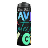 Bouteilles Isothermes Lourdement protégé par Dieu (Devant)