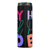 Bouteilles Isothermes Lourdement protégé par Dieu (Dos)