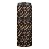 Bouteilles Isothermes Louveur de livres floraux (Dos)