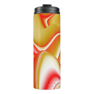 Bouteilles Isothermes Love and Gold Abstrait 3D Rainbowart