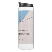 Bouteilles Isothermes Love Bible Verse (Tourné sur la droite)
