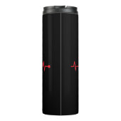 Bouteilles Isothermes Love ER Heartbeat médecin infirmier travailleurs d (Dos)