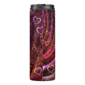 Bouteilles Isothermes Love Hearts Rideau Texture Sublimation (Dos)